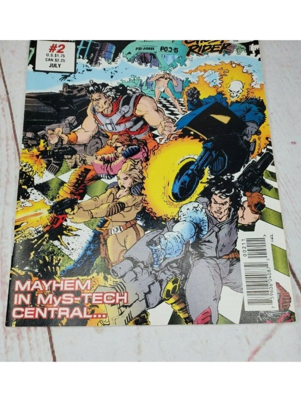 Marvel Comics Shadow Riders #2 Guest Starring Ghost Rider Back Issue - Picture 3 of 6